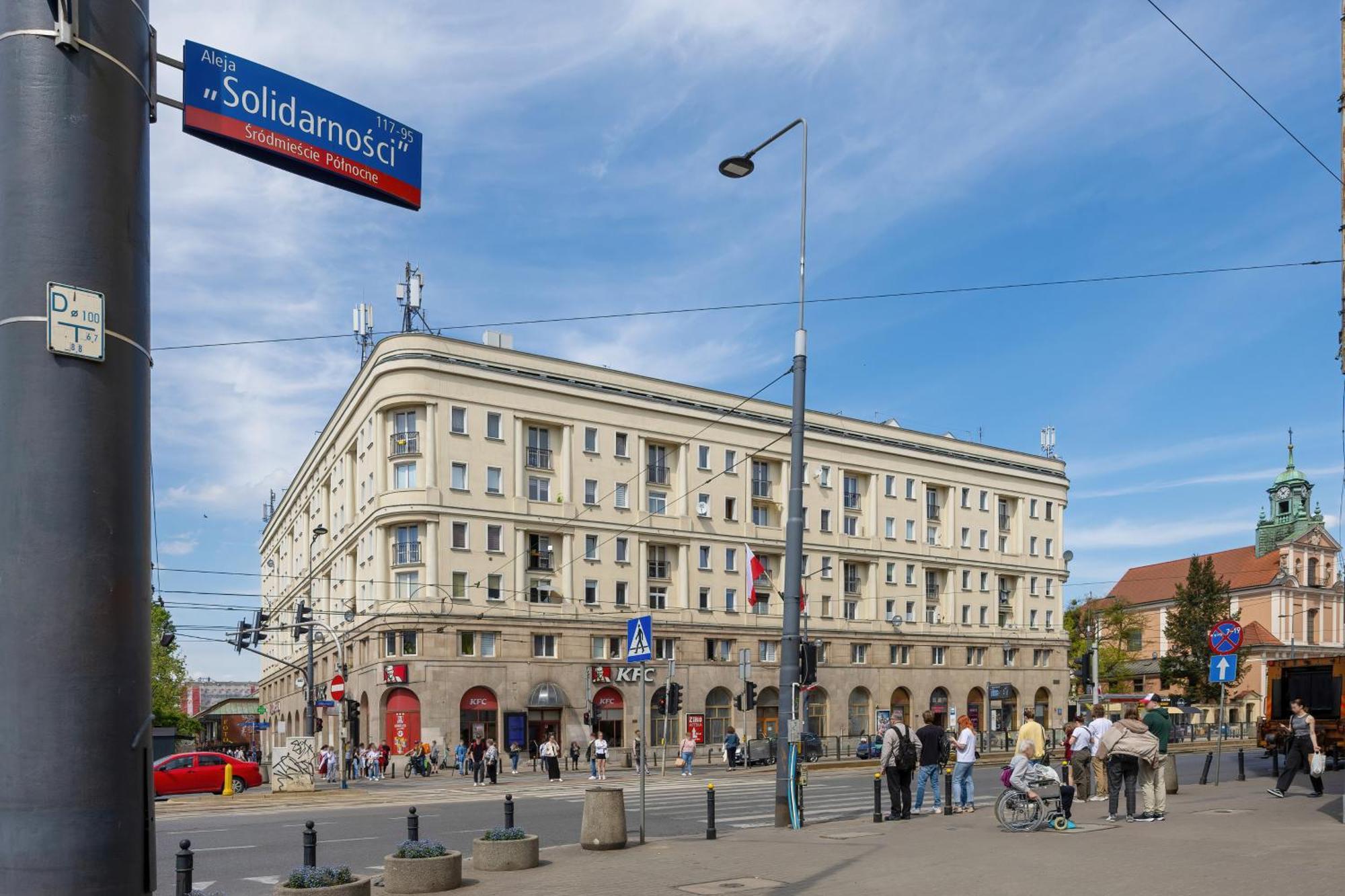 J&W Apartments Studio Solidarnosci Warsaw Luaran gambar